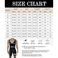 Miniatyrbillede 2 af 4: Mænds Shapewear, Bodysuit Full Body Shaper, Kompression Slankende Dragt Åndbar（L Sort）