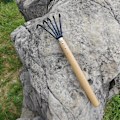 Miniatyrbilde 2 av 5: Lang håndtak, 27 cm for å grave i jord og blader, skjell, sjømat