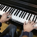 Miniatyrbillede 4 af 5: 61/88 Tangenter Genanvendelige Silikone Klaver Keyboard Note Etiketter Klaver Noter Guide Stickers Sort Hvid
