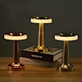 Miniatyrbilde 2 av 2: 1800 Ma Usb-ladet LED-bordlampe Berøringssensor Skrivebordslampe Soverom