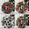 Miniatyrbild 2 av 5: Julkrans, julstjärna, adventskrans, dörrkrans, Chr