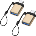 Miniatyrbillede 1 af 5: USB C til USB 3.0 Adapter med snor (2 stk.), Seminer USB-C til U