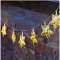 Miniatyrbild 1 av 5: Tieyi Star, LED-ljusslinga - 2 meter lång, 10 lampor [två batterilådor]