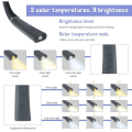Miniatyrbilde 4 av 5: Oppladbar Leselys for Nakke, Lampe for Lesing i Sengen, 3 Farger