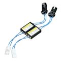 Miniatyrbillede 1 af 3: 2X T10 w5w Dekoder Modstand Problem Løsning canbus Sort One Size