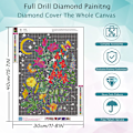 Miniatyrbild 2 av 5: Diamantmålningssatser för vuxna 5D DIY växtdiamantkonstmålning