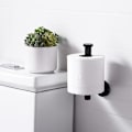 Miniatyrbillede 3 af 5: Toiletpapirholder til vægmontering, toiletpapirdispenser i rustfrit stål Sus 304, moderne stil, matsort