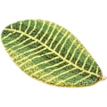 Miniatyrbild 1 av 5: Badrumsmattor Mjuk Plysch Bladform Halkskydd Golv Vattenabsorberande