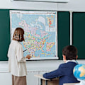 Miniatyrbild 3 av 4: Teleskopisk lärarpekare, undervisningspekare, handpekare utdragbar teleskopisk infällbar pekpinne