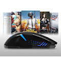 Miniatyrbillede 4 af 4: Trådløs Gaming Mus, 7 Knappers Bluetooth Mus Med Lydløs, Femte Gear Cpi Justering Til Bærbar Android Windows（rød）