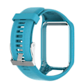 Miniatyrbillede 2 af 3: Ohp Tomtom Spark Runner 2/3 Gummirem Gummiband Golfer2 Adventunrer Armbånd（Himmelblå）