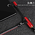 Pikkukuva 4 / 5: 2023 Uusi 2-in-1-tyyppinen C - 3,5 mm:n Aux-sovitin USB C - 3,5 mm:n liitäntä kuulokkeille
