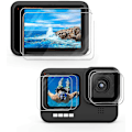 Pikkukuva 1 / 4: 6 kpl näytön linssisuojaa Gopro Hero 9 Blackille, ultra kirkas karkaistu lasi