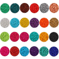 Miniatyrbilde 2 av 5: Mini Glass Seed Beads For Bracelets Jewelry Making And Crafts With Elastic String Cords, Scissors, And Storage Box, 2mm