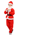 Miniatyrbild 1 av 4: Jultomte Kläder, Icke-vävda Barnkläder Storlek S, Chris