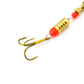 Miniatyrbilde 4 av 5: Magreel Spinnerbait Spoon Fiskedrag med Fiskesekk for Ørret Bass Laks Gjedde Walleye