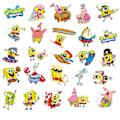 Pikkukuva 5 / 5: 50 Spongebob Squarepants -tarraa, animaatio