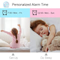 Miniatyrbild 4 av 5: Barnväckarklocka Luminous LED Digital Wake-up Lamp Nattlampa