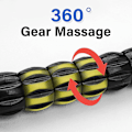 Miniatyrbilde 4 av 5: Massasjerull for dypvevsmassasje med 360gear muskelruller for smertelindring og kramper (grønn)