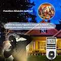 Miniatyrbilde 5 av 5: Elektrisk og digital stikkontakt-timer, digital stikkontakt-timer med anti-tyverimodus og stort LCD-display, spar strøm (2-pakning)