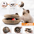 Miniatyrbild 2 av 5: Magisk orgel kattklösbräda för katt - med klockboll, interaktiv C
