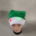 Miniatyrbillede 4 af 5: Lysende Julehatte Festlige Feriehatte Komfortable Børne Unisex Hatte til Julefester og Sammenkomster Rød Red