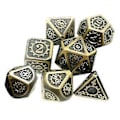 Miniatyrbilde 3 av 5: 7 stk./pakke Polyedrisk sinklegering for Dragon Scales DnD RPG brettspill terninger (05) 5