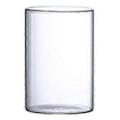 Miniatyrbillede 1 af 3: Klar Glas Blomstervase Minimalistisk Glasvase Cylinder Blomstervase til Bryllup Stue Dekorativ Gave 8.5x15cm