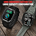 Miniatyrbillede 3 af 5: C16 Bluetooth Smart Watch 1,69 tommer skærm (grøn)