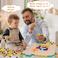 Pikkukuva 3 / 5: Magneettinen piirtotaulu, pulmapeli, opettavainen oppimislelu STEM-lelu lapsille