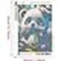 Pikkukuva 2 / 6: Timanttimaalaussetti aikuisille (30*40cn), punainen panda