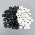 Miniatyrbillede 1 af 5: 100 stk. silikonespænder til snore, elastisk reb, plastikledning, justerbar spænde, elastisk justeringsspænde, sort