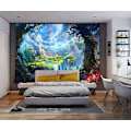 Pikkukuva 4 / 5: Metsälinna-gobelíini, 180X230CM fantasia psykedeelinen gobelíini, f