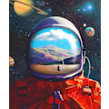Pikkukuva 1 / 5: Astronautti Aikuisten Timanttimaalaus Sarja Full Dr Ill Maalaus Timantti