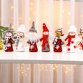Miniatyrbillede 3 af 5: 6 stk. julepynt kreative vinger engel ældre pe