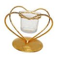 Miniatyrbilde 1 av 5: Geometrisk Lysestake Tealight Holder for Bryllupsfest Hjemmeinnredning (B) B