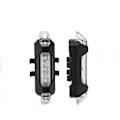 Pikkukuva 2 / 5: USB-ladattava LED-pyörän takavalo kirkas pyörän takavalo pyöräilyyn