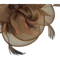 Pikkukuva 3 / 6: Naisten Fascinators Hat Cocktail Party Tea Headpiece Kukka Mesh Organza Nauhat Sulat Pääpannalla