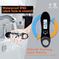 Miniatyrbilde 4 av 5: Oppladbar kjøkkentermometer 2 probe matlagingstermometer Inst
