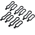 Miniatyrbilde 1 av 5: Feste for lommelykt 360 graders justerbar for LED sykkellys frontlykt lommelykt Mtb styreholder - Svart