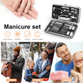 Miniatyrbild 5 av 5: Manikyr Pedikyr Kit, 19 st Nagelsax, Nagelsax, Hemma eller Resa