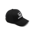 Miniatyrbillede 3 af 4: Honda Team Racing Visor Broderet Baseball Cap Bil Cap-sort