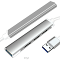 Miniatyrbillede 5 af 5: Universal strømforsyning forlænger dockingstation Usb 3.0 aluminiumlegering computer