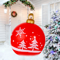 Miniatyrbillede 2 af 5: 1 stk. PVC oppustelig julekugle - juledekoration - jul