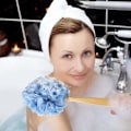 Pikkukuva 5 / 5: Luffa-sauva, luffa-selkäpesin suihkuun, kylpypesusieni