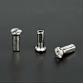 Miniatyrbillede 5 af 5: 50 stk./pakke Cykel Racer Cykler Nippel 12G 13G 14G Ultralet Høj Styrke Sort Sølv Eger Nippel Cykel Eger Hætte 50 stk 14G sølv 12mm 50pc 14G silver 12mm