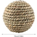 Miniatyrbillede 5 af 5: Kæledyrs Rattan Bold Legetøj Naturligt Sikker Kæledyr Legetøj Papegøje Legetøj Bold Kanin