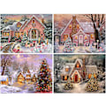 Miniatyrbild 1 av 5: Juldiamantmålning för vuxna och barn, 5D DIY Jul D