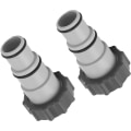 Miniatyrbillede 5 af 5: 2 stk. slangekoblinger til swimmingpool, udskiftning 1,25 tommer til 1,5 tommer