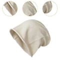 Miniatyrbild 3 av 5: Slouchy Mössa för Män Trendig Bekväm Hip Hop Elastisk Stickad Mössa Skull Cap (Beige)